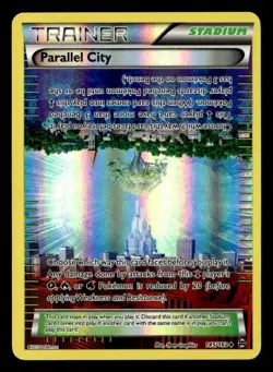 Parallel City Uncommon Reverse Holo XY - BREAKthrough 145/162 LP Pokemon TCG - Image 1