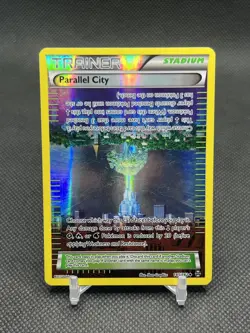 2015 Pokemon XY BREAKthrough Parallel City Reverse Holo #145/162 - Image 1