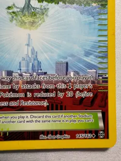 Parallel City 145/162 Breakthrough Regular Pokemon Trainer Stadium - Image 3