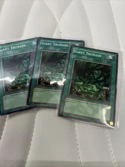 Playset: 3x Giant Trunade DB1-EN032 1 Unlimited, 2first EdExcellent / LP) Yugioh - Image 1