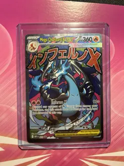 Pokemon Mega Charizard Ex Promo 023 Phantasmal Flames UPC Mega Evolution English - Image 1
