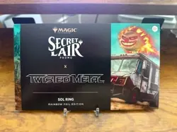 MTG Secret Lair x Playstation Twisted Metal SOL RING Sweet Tooth FOIL Promo - Image 1