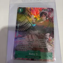 Baby 5 OP05-034 R Alt Art Awakening Of The New Era One Piece Card English - Image 3