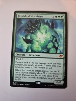 1x Famished Worldsire - Edge of Eternities 0182 NM x1 - Image 1