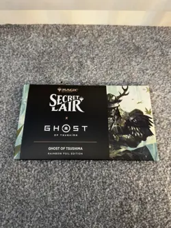 MTG Secret Lair x Ghost of Tsushima Rainbow Foil Edition - Sealed - x4 Available - Image 1