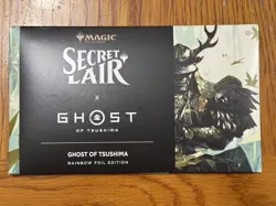 MTG Secret Lair x PlayStation Ghost of Tsushima Rainbow Foil Edition - Sealed - Image 2