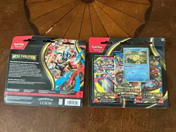 Pokemon TCG Mega Evolution 3-Pack Blister Set of 2 Psyduck and Golduck IN HAND - Image 4
