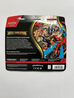 Pokemon TCG Mega Evolution 3 Pack Blister - Psyduck In Hand Factory Sealed - Image 2