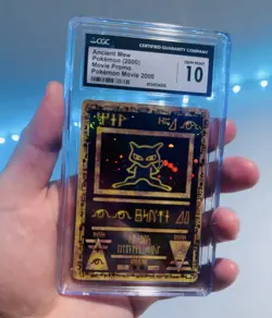 Ancient Mew ✨CGC 10💎 Holo Rare 2000 Vintage Promo Pokemon TCG Double Swirl 💫🔥 - Image 3