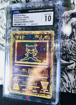 Ancient Mew ✨CGC 10💎 Holo Rare 2000 Vintage Promo Pokemon TCG Double Swirl 💫🔥 - Image 5