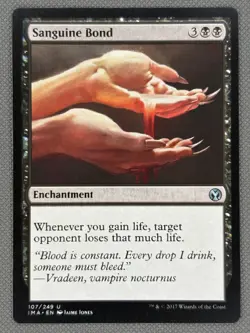 1x Sanguine Bond NM Eng MTG - Iconic Masters - Image 2
