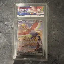 Pokemon Ethans Ho-Oh EX Card Destined Rivals 230/182 ACE 10 GEM MINT - Image 1