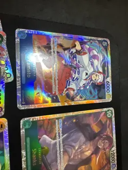 One Piece OP-13 SR Lot 8 Cards - Image 4