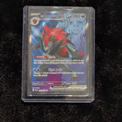Pokemon N's Zoroark ex 175/159 SV09 Journey Together Full Art Holo Ultra Rare - Image 1