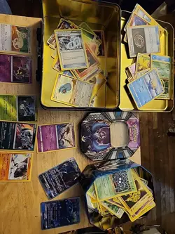 Pokemon Card Lot - Used Sold As Is See Pictures - Read 170 Cards Used - Image 1
