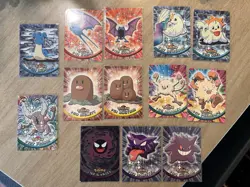 Topps Pokemon 12 Card Lot - Holo/Non-Holo Mix - See Pictures For Conditions - Image 1