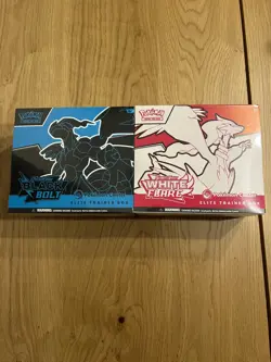 Sealed Pokemon Center Black Bolt White Flare Elite Trainer Box ETB English TCG✅ - Image 1