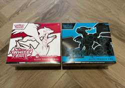 Sealed Pokemon Center Black Bolt White Flare Elite Trainer Box ETB English TCG - Image 1