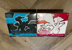 Sealed Pokemon Center Black Bolt White Flare Elite Trainer Box ETB English TCG - Image 2