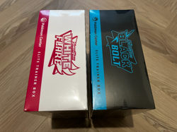 Sealed Pokemon Center Black Bolt White Flare Elite Trainer Box ETB English TCG - Image 5