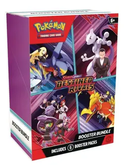 Pokemon S&V Destined Rivals Booster Bundle Box 6 Packs Factory Sealed - Image 1