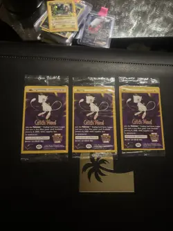 Sealed Pokemon WOTC Black Star Promo 3 The First Movie Card Pikachu Dragonite - Image 1
