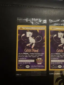 Sealed Pokemon WOTC Black Star Promo 3 The First Movie Card Pikachu Dragonite - Image 2