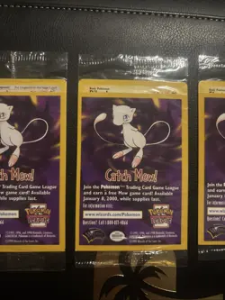 Sealed Pokemon WOTC Black Star Promo 3 The First Movie Card Pikachu Dragonite - Image 3