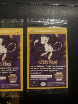 Sealed Pokemon WOTC Black Star Promo 3 The First Movie Card Pikachu Dragonite - Image 4
