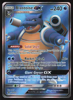 Blastoise GX - SM189 - Full Art - Black Star Promo - Pokemon Card 7 - Image 1