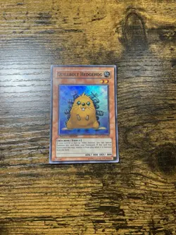 Yugioh Quillbolt Hedgehog DPCT-ENY02 Limited Edition Super Rare Holo - MP-LP - Image 1