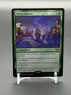 Elven Chorus Universes Beyond: the Lord of the Rings: Tales of Middle-Earth... - Image 1