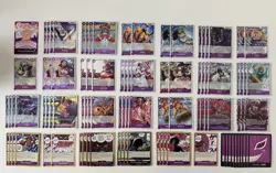 OP14 Purple Doflamingo Full Deck w/ SR, R | One Piece | MINT - Image 1