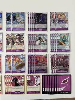 OP14 Purple Doflamingo Full Deck w/ SR, R | One Piece | MINT - Image 4