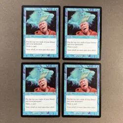 Set of x4, MTG Mental Note Judgment Regular Magic The Gathering - Image 1