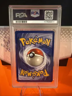 1999 POKEMON FOSSIL 1ST EDITION #47/62 GEODUDE PSA 7 - Image 2