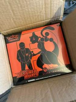 Pokemon Center Destined Rivals ETB Elite Trainer Box Factory Sealed - Image 1