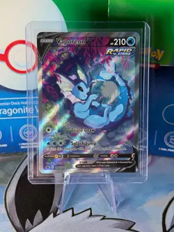 Vaporeon V SWSH181 Black Star Promos Pokemon TCG Card - Image 1