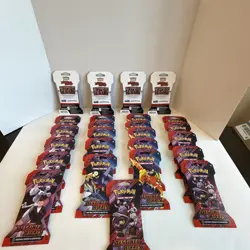 Pokemon TCG Scarlet and Violet Destined Rivals x25 Booster Pack Sealed - Image 4