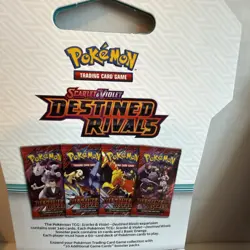 Pokemon TCG Scarlet and Violet Destined Rivals x25 Booster Pack Sealed - Image 5