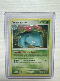 Pokemon TCG *SWIRL* Venusaur Secret Wonders 20/132 Holo Rare (English) - MP - Image 1