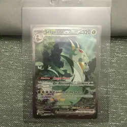 Pokemon TCG Serperior EX Sir 164/086 Black Bolt English Card Near Mint Condition - Image 1