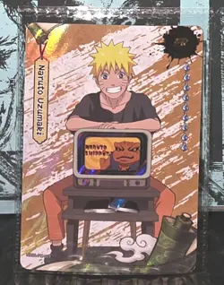 Naruto Kayou PSA Magazine Exclusive Promo NRSA-PR-003 Uzumaki Card SEALED Pack - Image 2
