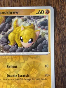 097/167 SANDSHREW | COMMON REVERSE HOLO | TWILIGHT MASQUERADE POKEMON CARD - Image 3