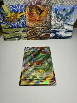 Pokemon TCG Rayquaza VMAX Crown Zenith Card 102/159 - Image 1