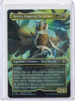 Derevi, Empyrial Tactician Foil Signed Sketched Artist Proof MTG RARE - Image 1
