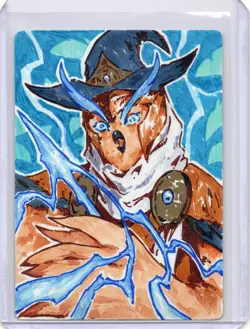 Derevi, Empyrial Tactician Foil Signed Sketched Artist Proof MTG RARE - Image 2