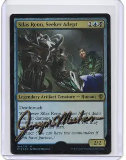 Silas Renn, Seeker Adept Foil Signed Sketched Artist Proof MTG RARE - Image 1
