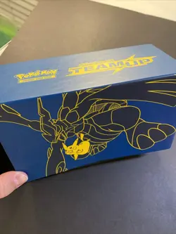 1x Pokemon EMPTY Team Up Elite Trainer Box ETB - Card Storage - Pikachu & Zekrom - Image 1