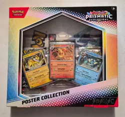 2 Pokemon TCG Scarlet & Violet Prismatic Evolutions Poster Collection Box - Image 1